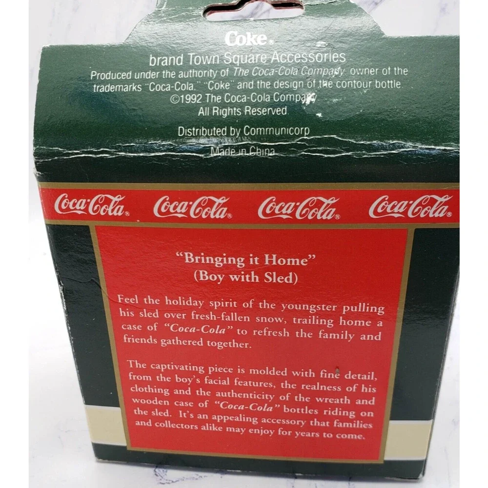 1992 Coca-Cola Town Square Collection Item 7960 